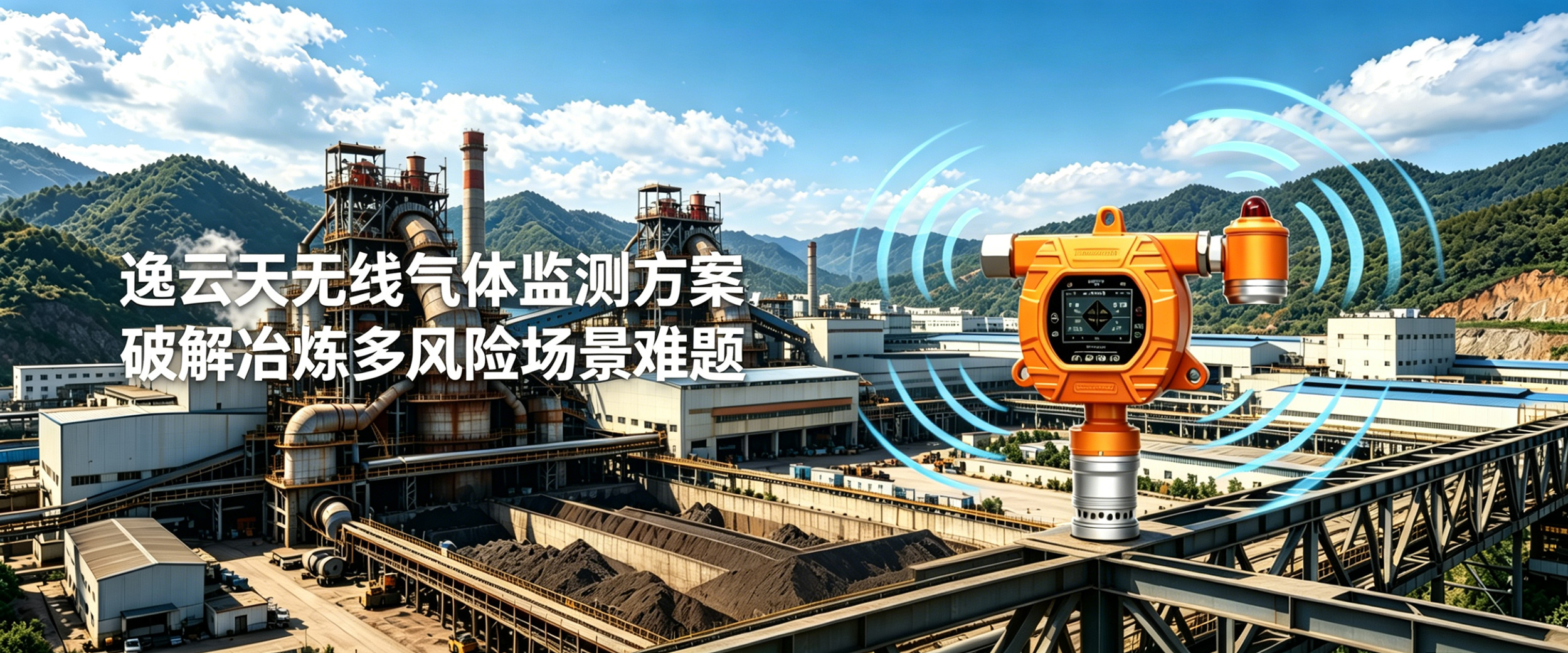 逸云天无线气体监测方案