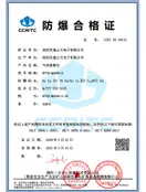 Preview of China Explosion-Proof Certificate of Conformity CCRI 26.2601X