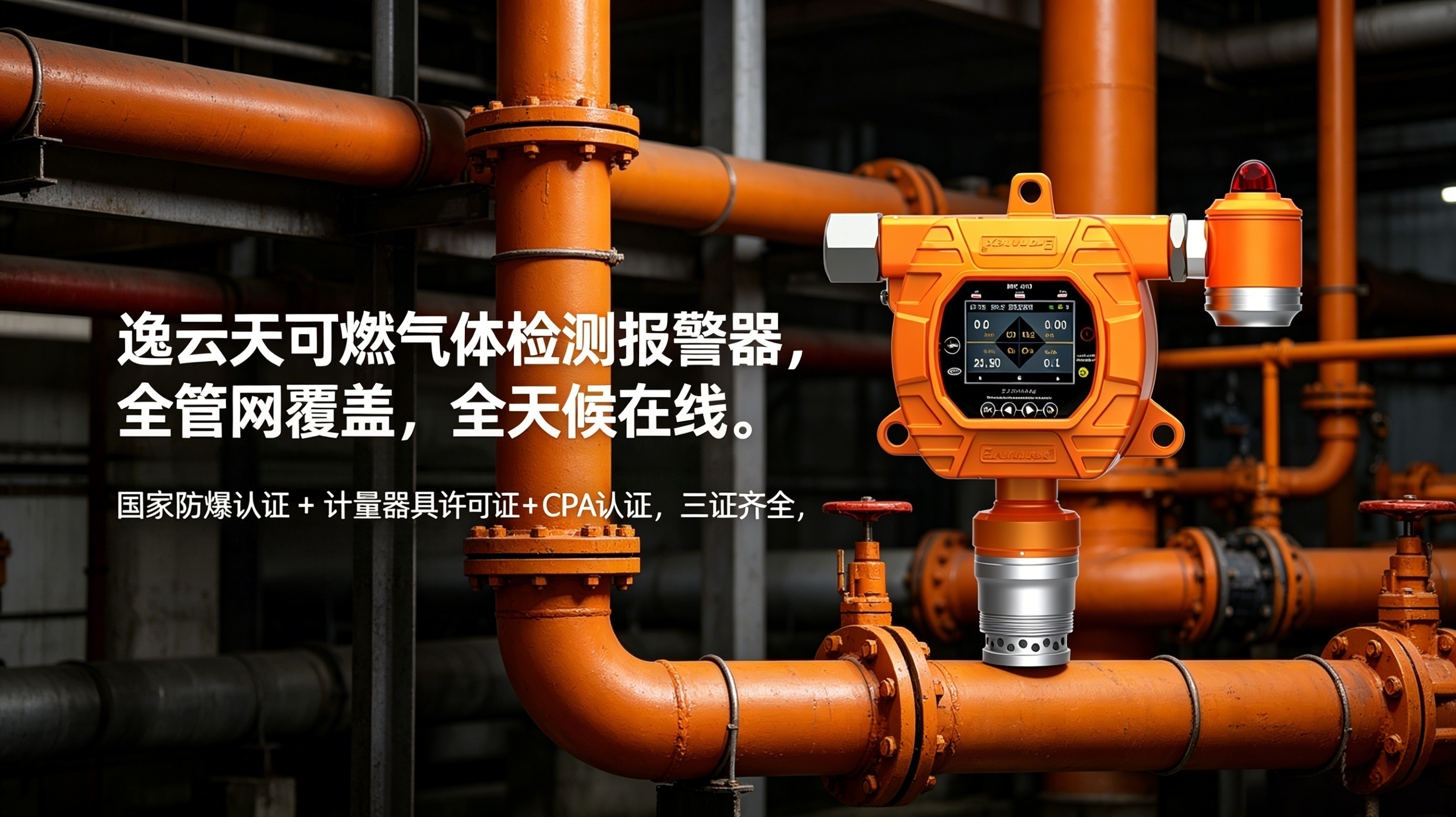 可燃气体检测报警器