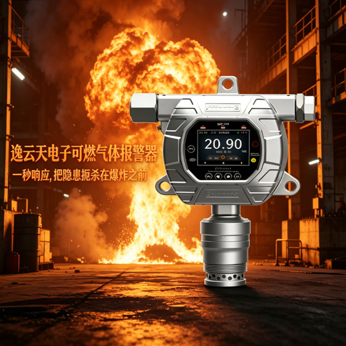 可燃气体报警器检测过程中突然死机，该怎么办?